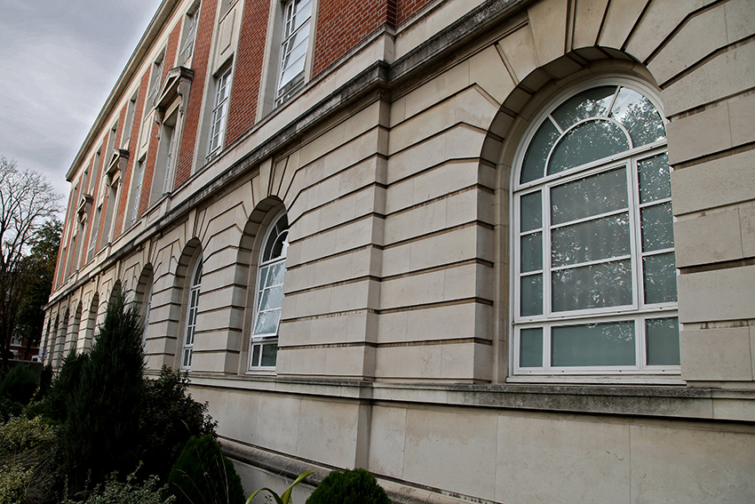 Municipal Offices Windows - Side View